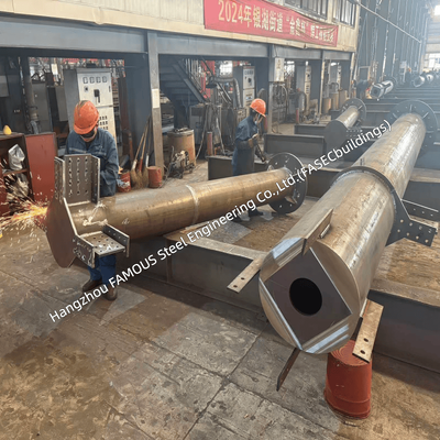 EN 1090 Certified Tubular Steel Columns for European Building Projects
