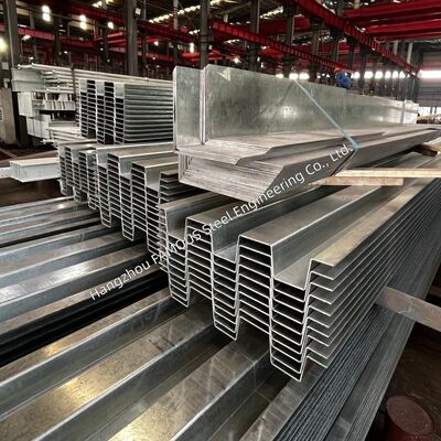 S350 High Strength 4mm Hot Galvanized Heavy Duty Composite Steel Bridge Decking