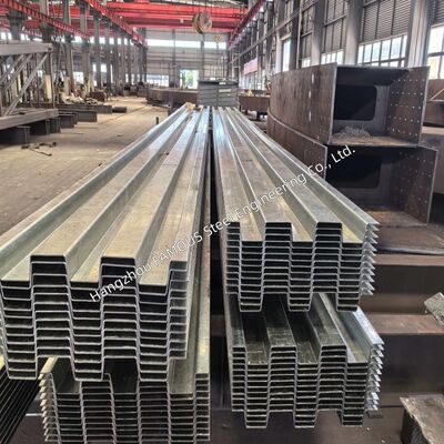 Heavy-Duty S350 4mm Hot Galvanized Steel Bridge Decking with High Rigidity for Box Arch Bridges